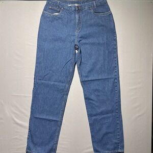 Pendleton Jeans Womens 18 Tall High Rise Straight Leg Classic Vintage Inspired D